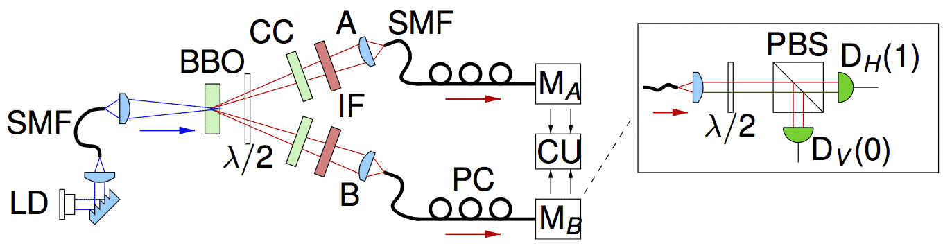 experimental setup